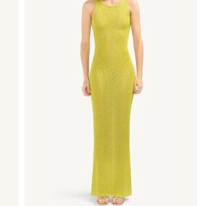 Asta resort yellow maxi dress